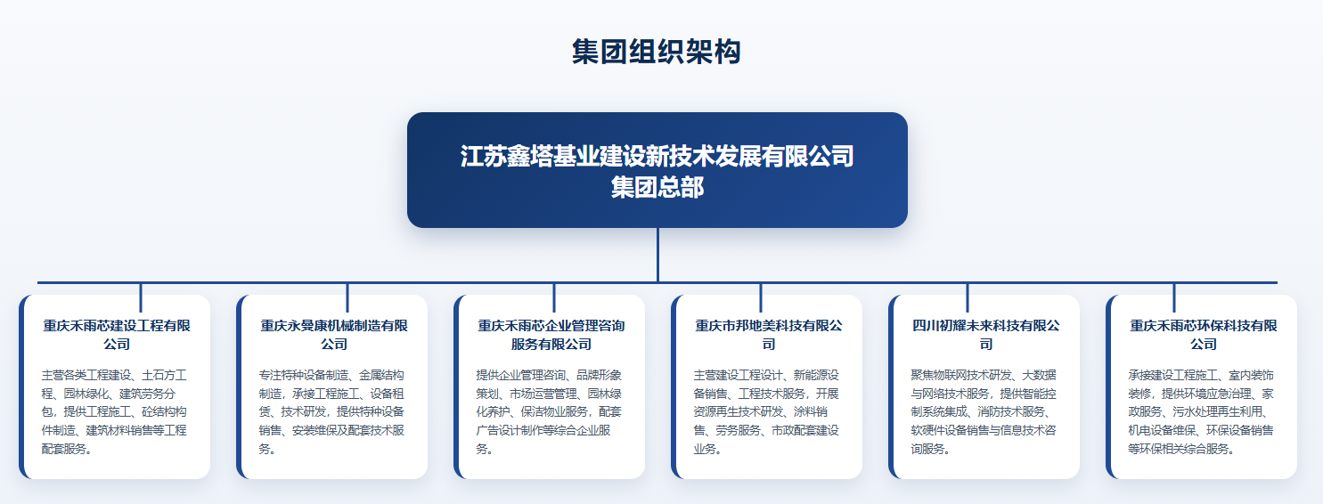 集团组织架构